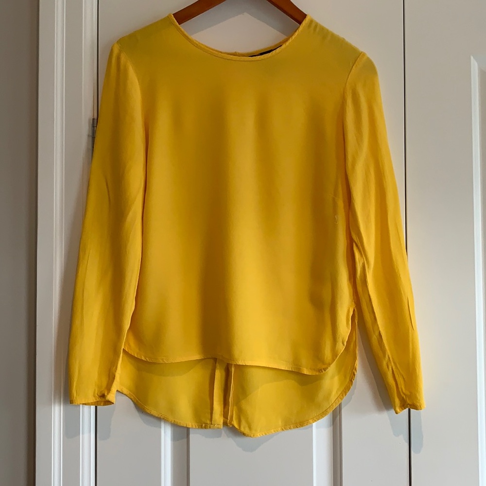Vibrant Yellow H&M Top size 4